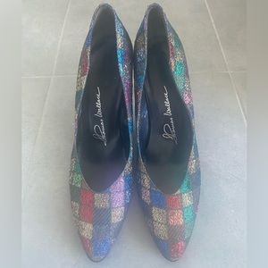 80s Inspired Multicoloured Heel